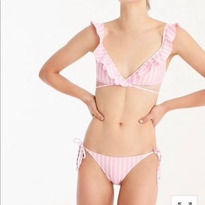 J.Crew Ruffle Swimsuit